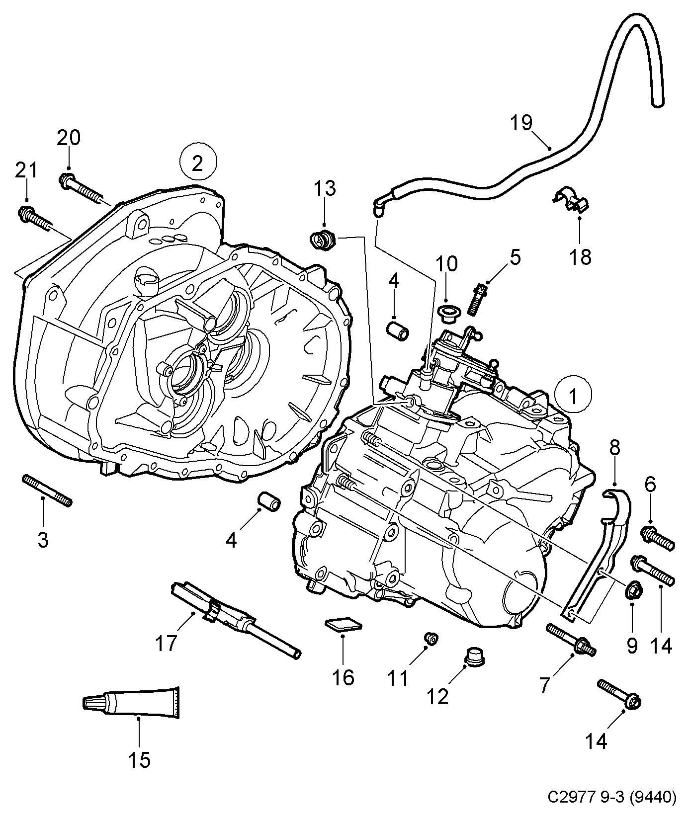 Opel 90 543 772 - Brtva, skupljac ulja www.molydon.hr