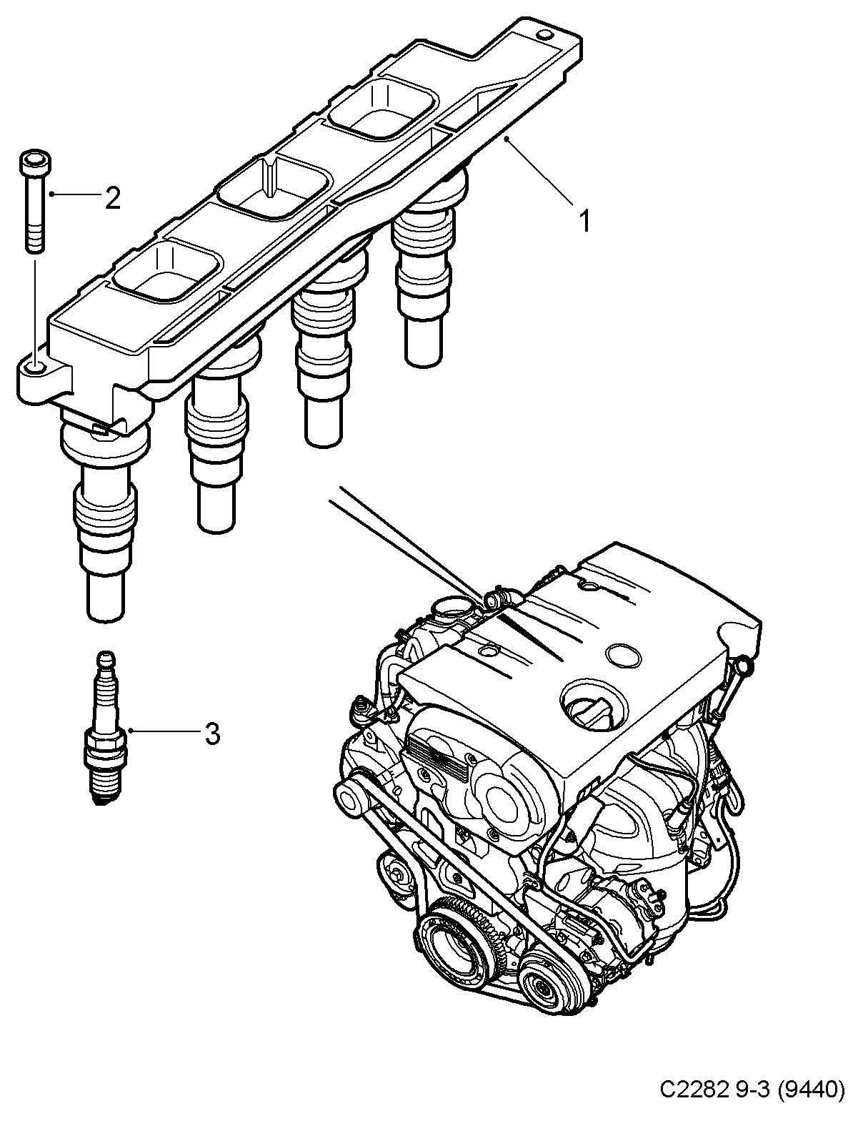 Opel 32000118 - Svjećica za paljenje www.molydon.hr