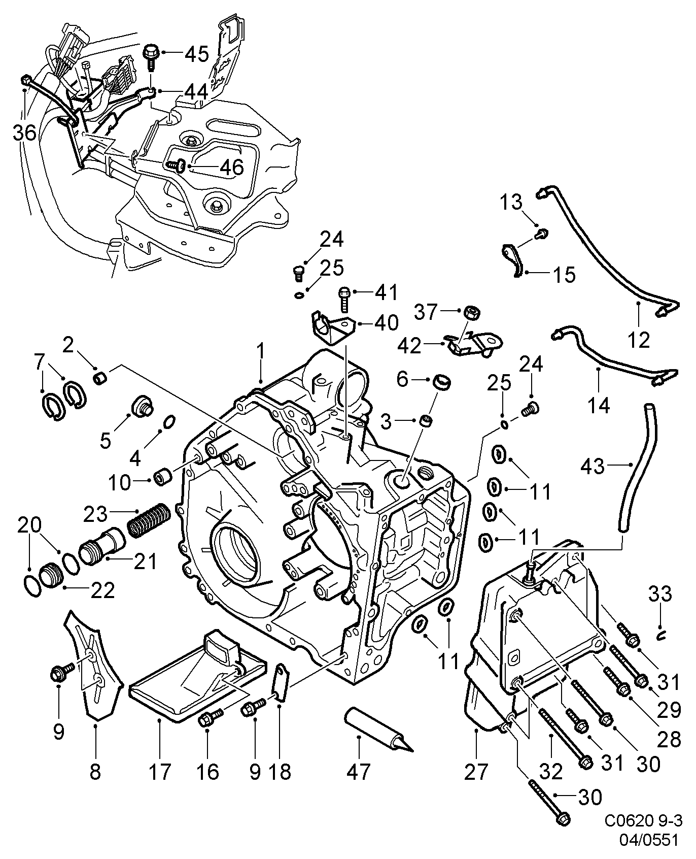 Opel 5164553 - Hidraulicni filter, automatski mjenjač www.molydon.hr