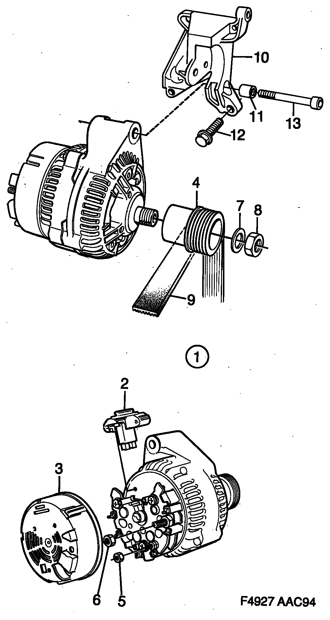 SAAB 42 31 726 - Alternator www.molydon.hr