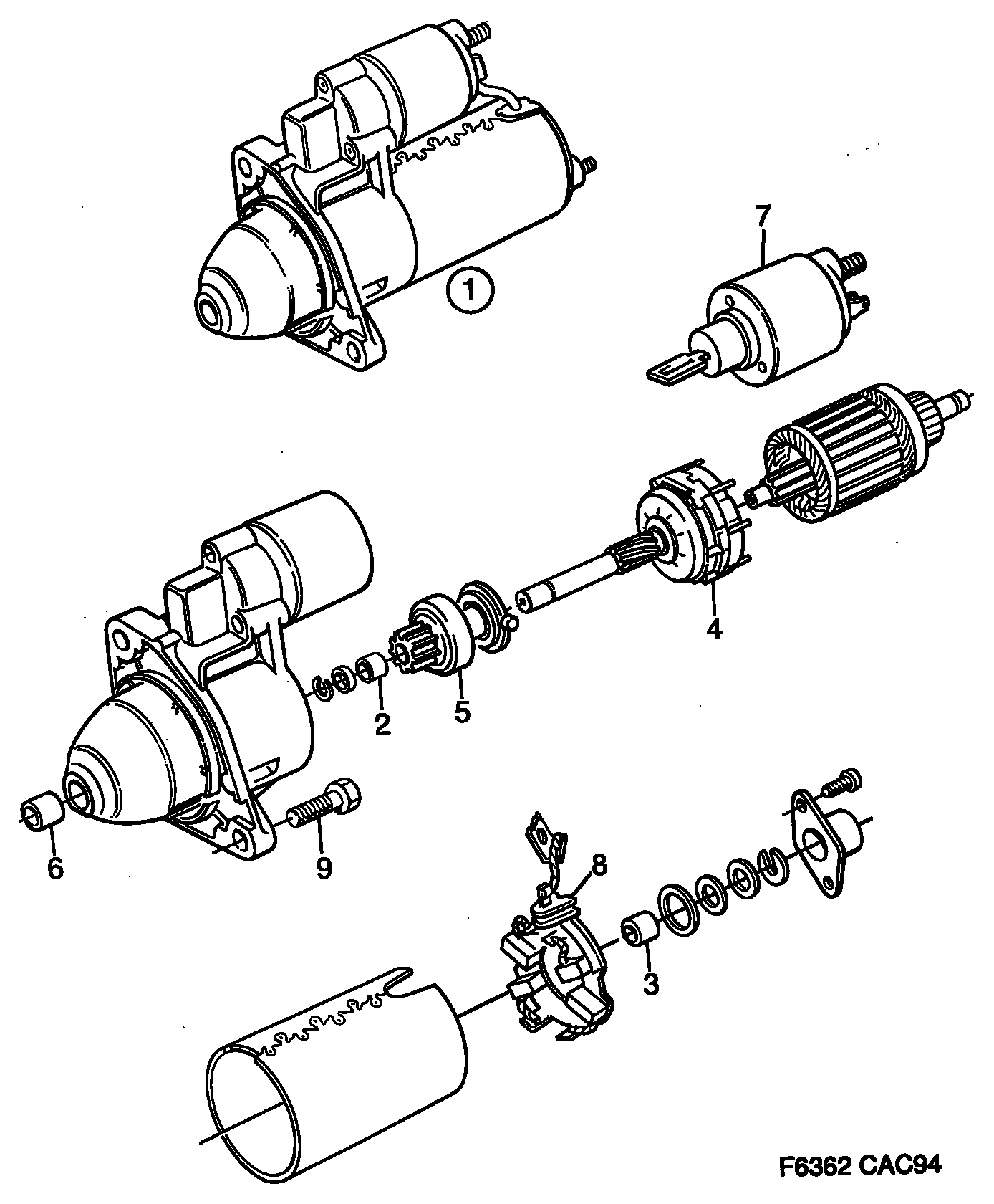 SAAB 47 70 012 - Starter www.molydon.hr