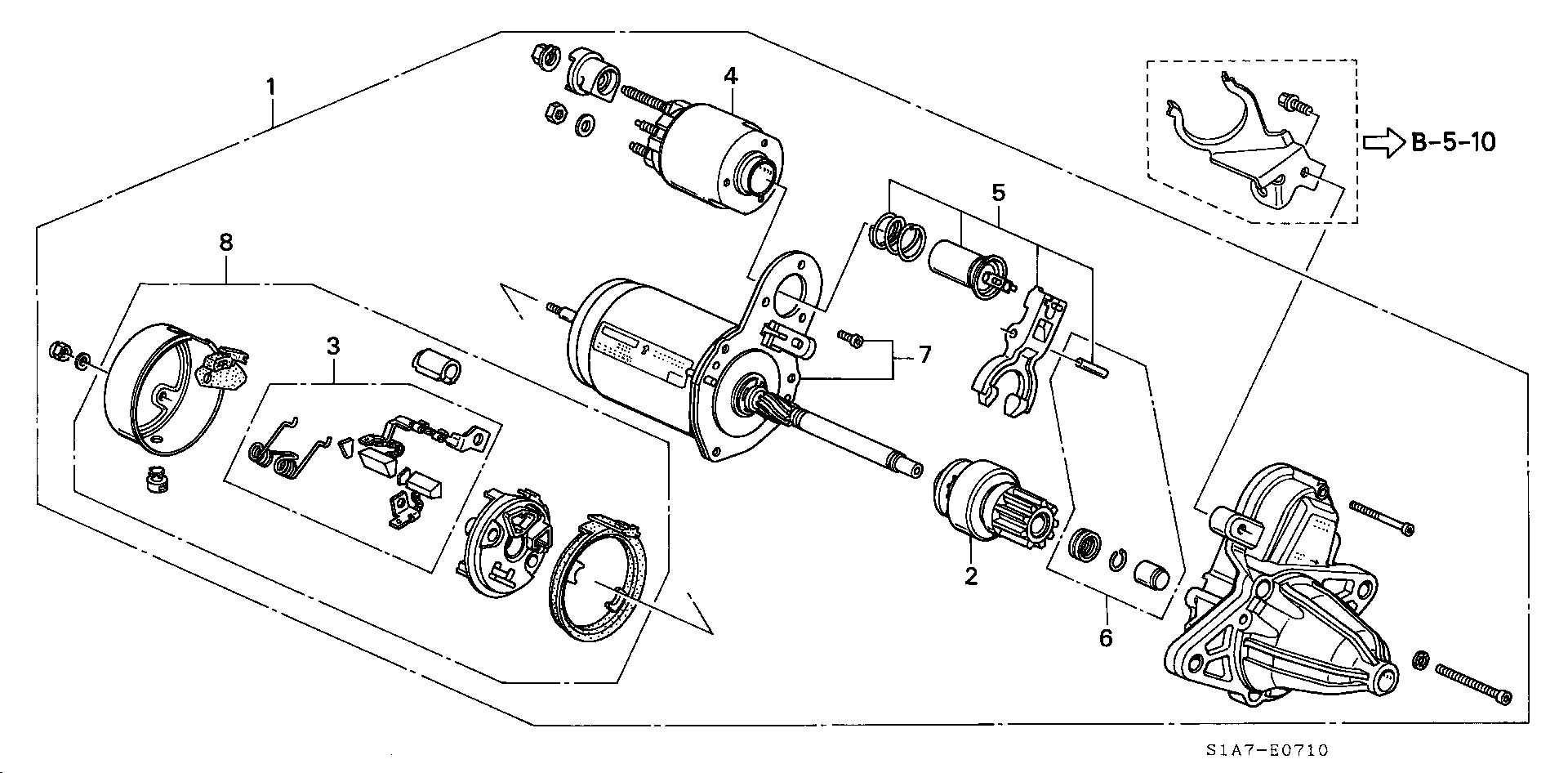 Honda 31200-PDA-E03 - Starter www.molydon.hr