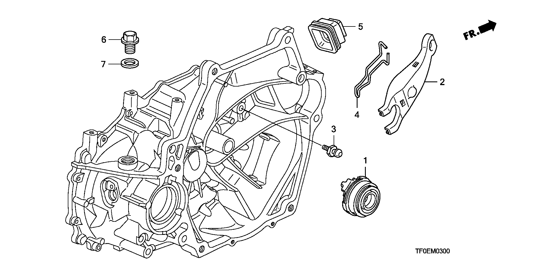 Honda 22810-RPF-003 - Potisni Ležaj www.molydon.hr