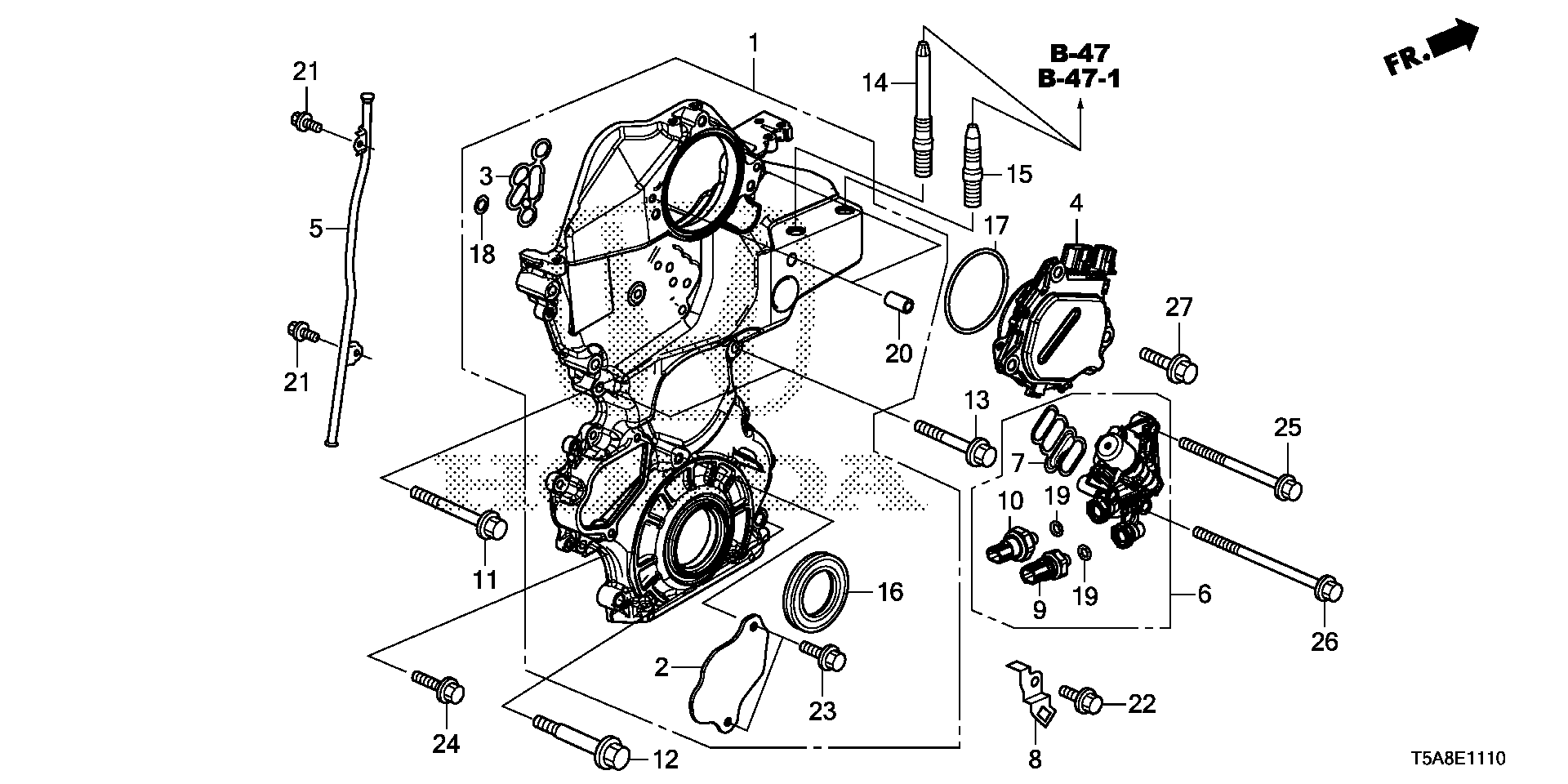 Honda 91212-5K9-003 - Radijalni Brtveni prsten (semering), radilica www.molydon.hr