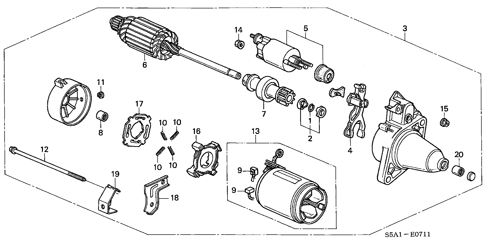 Honda 31 200 PLC T01 - Starter www.molydon.hr