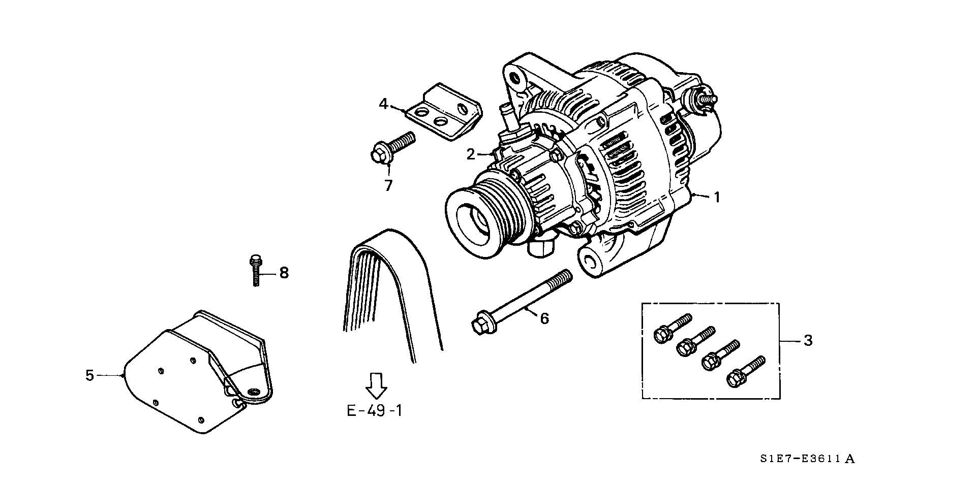 Honda 31100P5TG20 - Alternator www.molydon.hr