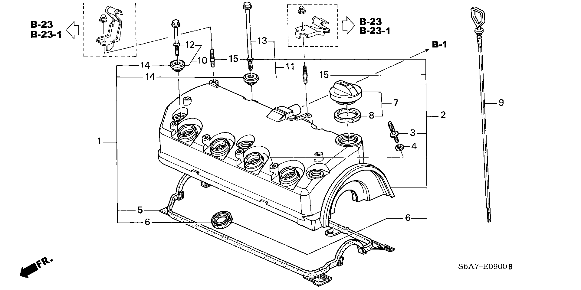 Honda 90442-PLC-000 - Brtva,vijci sa navojem za pričvršć.poklopca glave cilind. www.molydon.hr