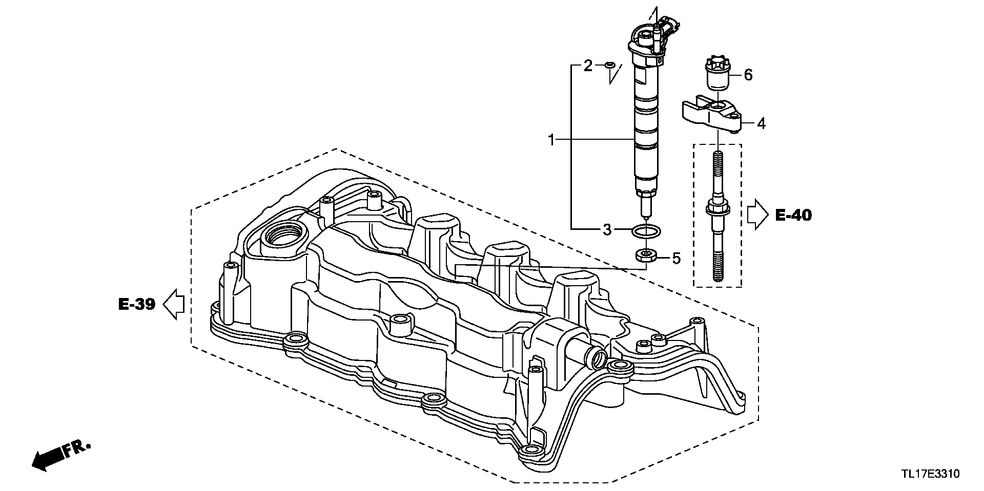 Honda 16472-RBD-E00 - Termoizolacijska ploča, sistem za ubrizgavanje www.molydon.hr