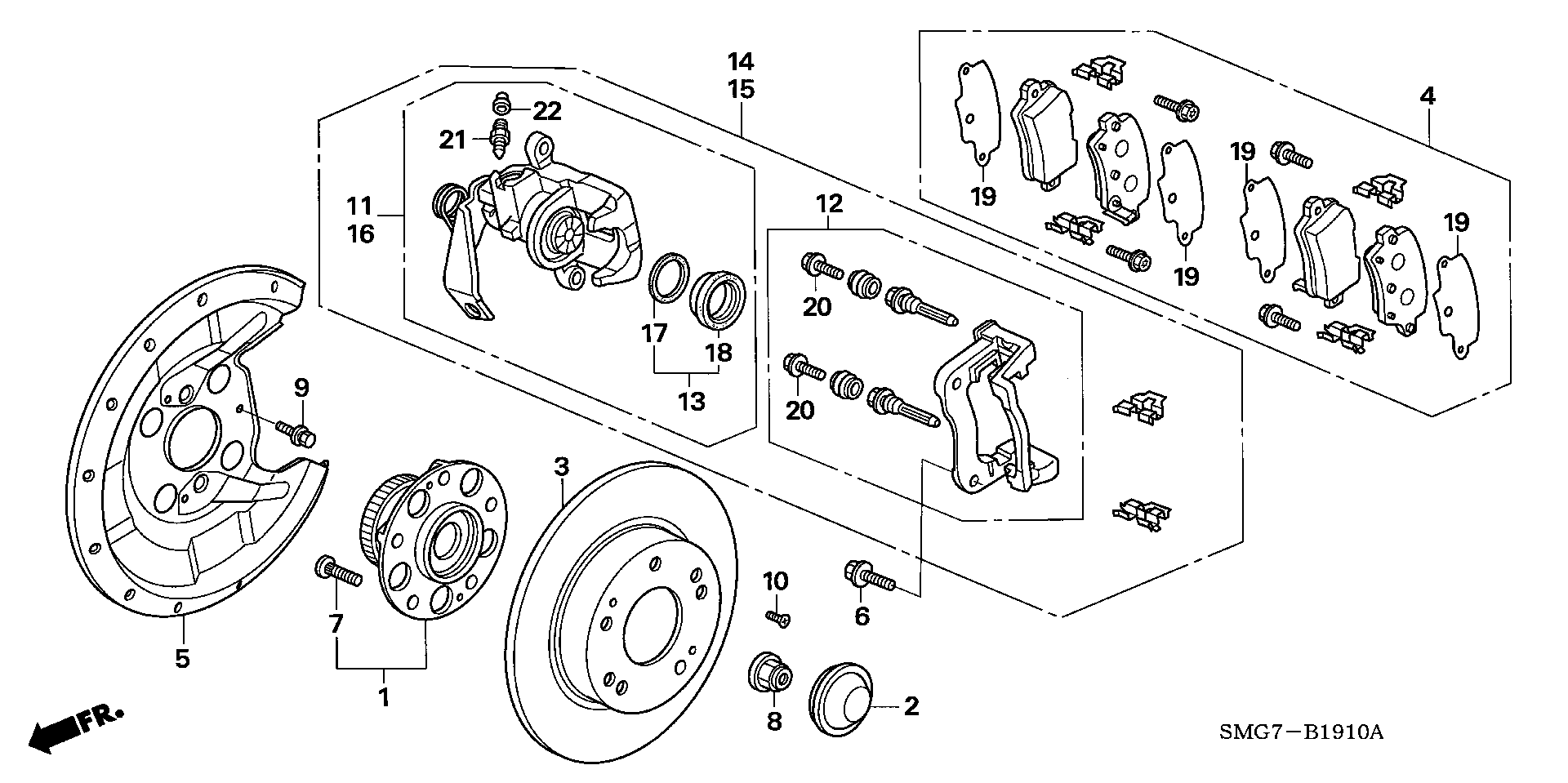 Honda 42510-SNA-A00 - Kočioni disk www.molydon.hr