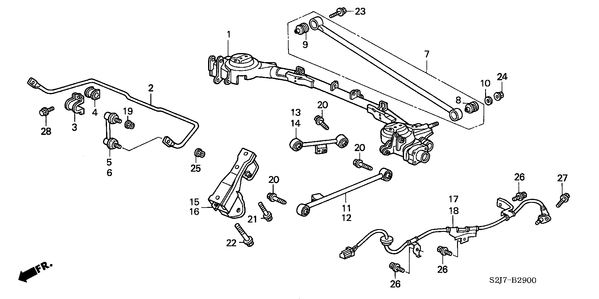 Honda 52321-S2H-003 - Šipka/spona, stabilizator www.molydon.hr