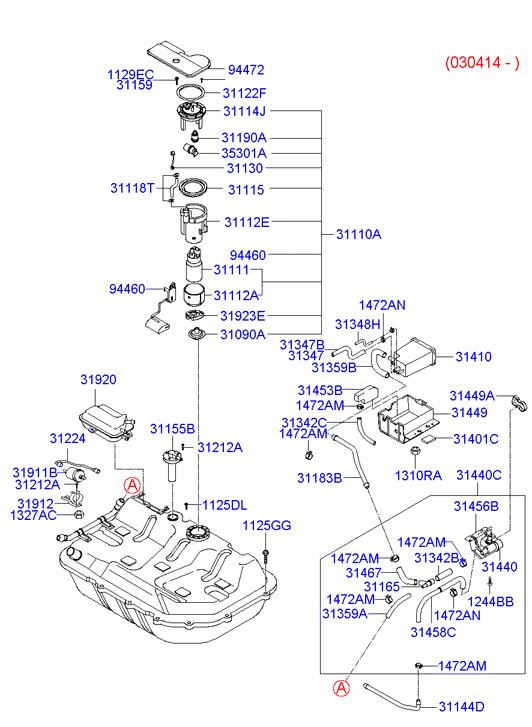 Hyundai 31110-25700 - Pumpa za gorivo www.molydon.hr