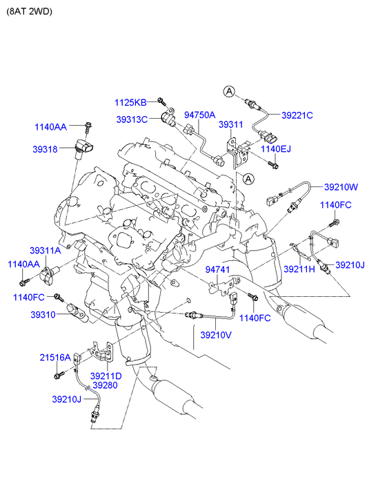 KIA 392103C520 - Lambda-sonda www.molydon.hr