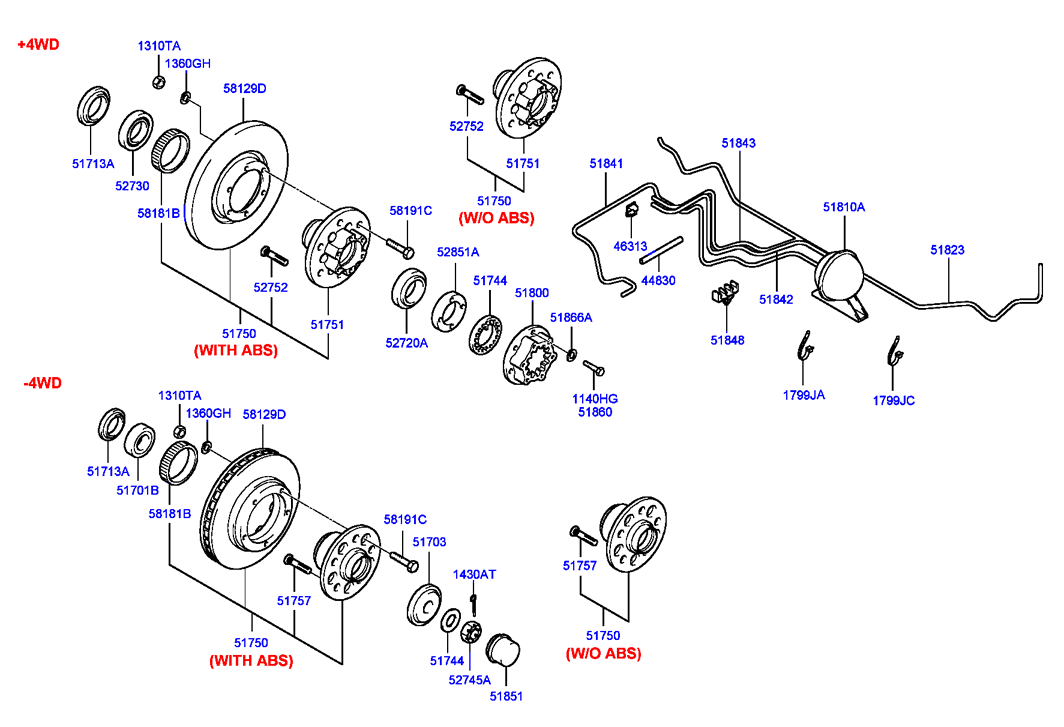 VW 58129-4A000 - Disc - front brake www.molydon.hr