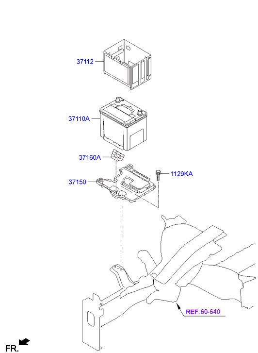 Hyundai 371102E000 - Akumulator  www.molydon.hr