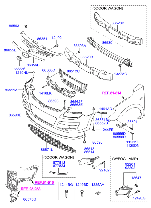 KIA 865902R000 - Spojler www.molydon.hr