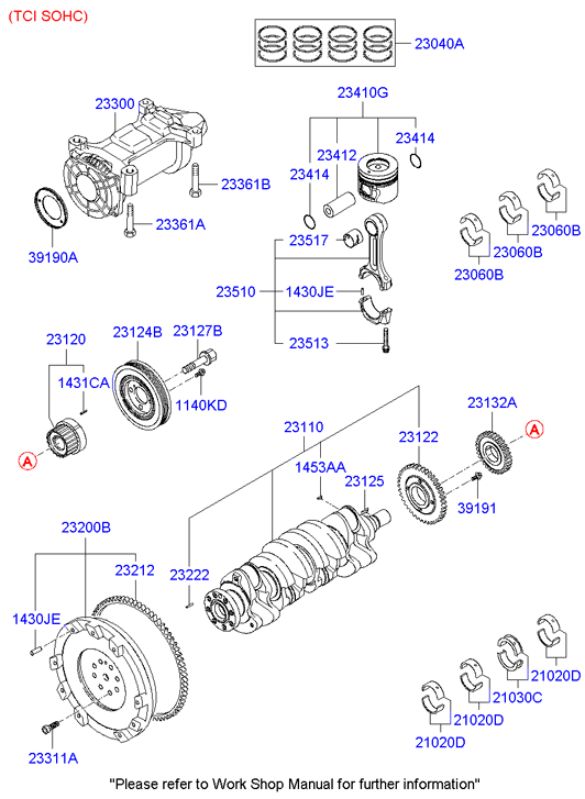 KIA 23120-27000 - Zupčanik, radilica www.molydon.hr