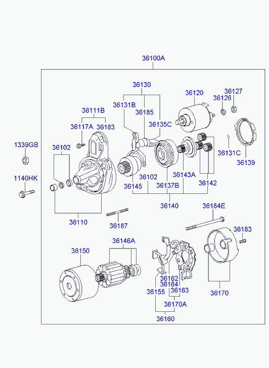 KIA 1339610007B - Set za popravak, spojna Šipka balans stangle www.molydon.hr