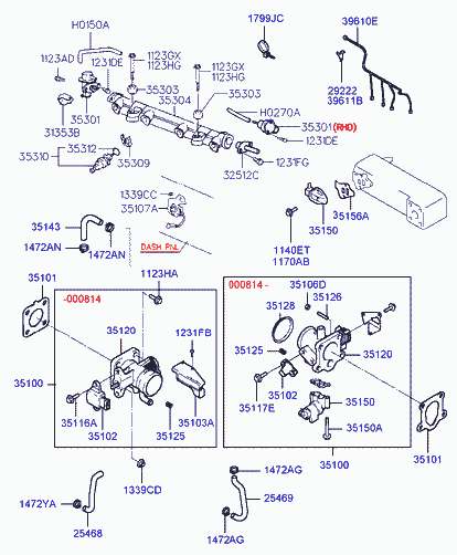 Hyundai 3530102550 - Regulator pritiska goriva www.molydon.hr