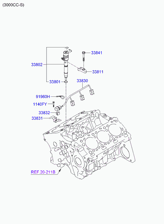 KIA 33800 3A000 - Nosač dizni www.molydon.hr