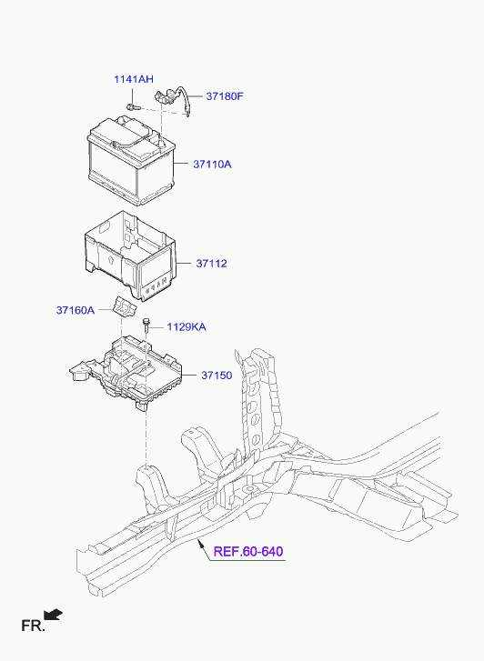 Hyundai 37110H5610 - Akumulator  www.molydon.hr