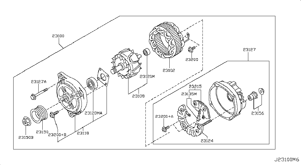 NISSAN 231001CA1A - Alternator www.molydon.hr