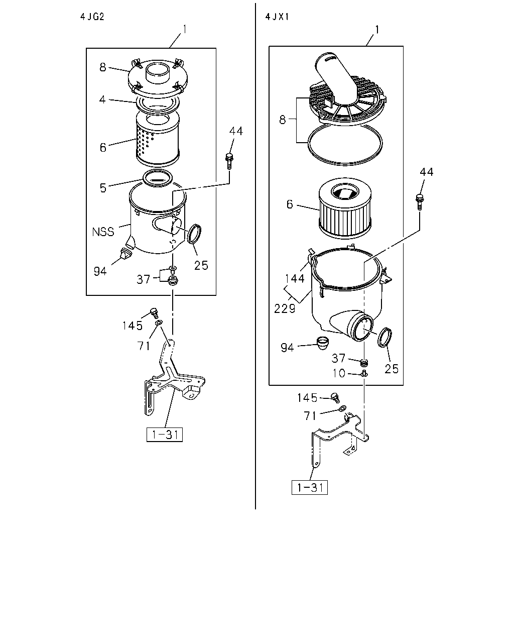 JAC 8-97039-002-0 - Filter za zrak www.molydon.hr