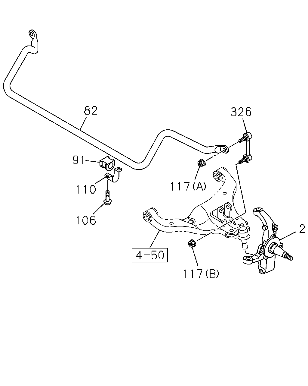 ISUZU 8-97944-568-0 - Šipka/spona, stabilizator www.molydon.hr