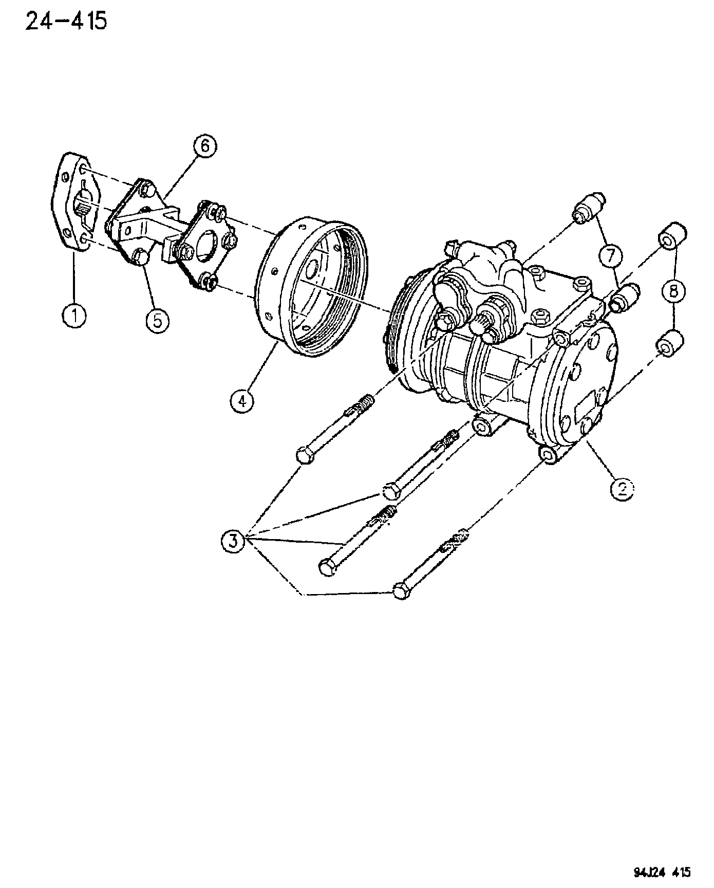 OM 5503 6412 - Kompresor, klima-Uređaj www.molydon.hr