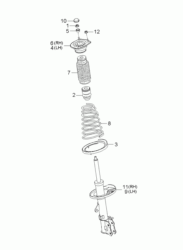 Hyundai 55361-2F100 - Amortizer www.molydon.hr