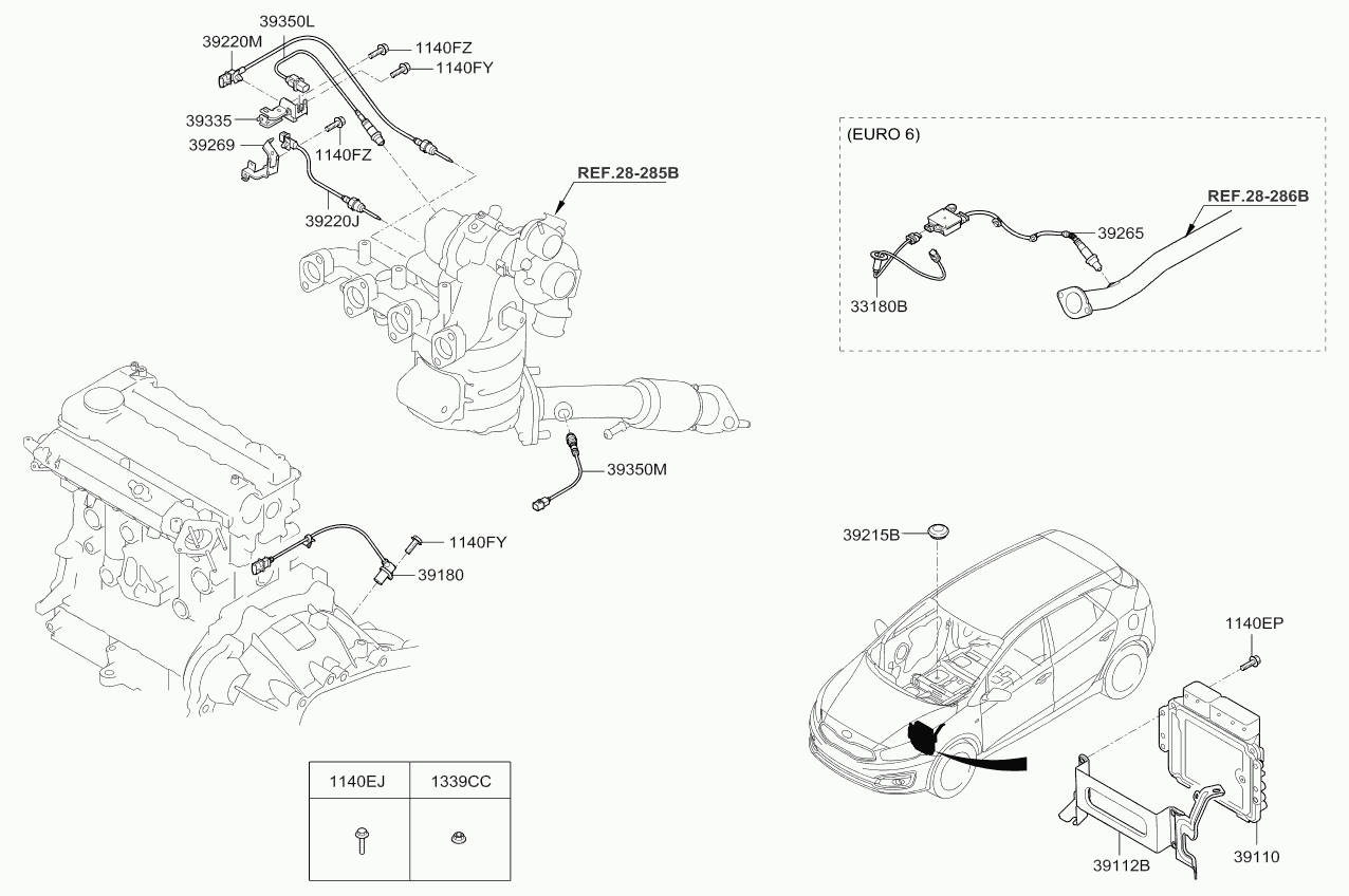 KIA 39265 2A200 - Senzor za cestice www.molydon.hr