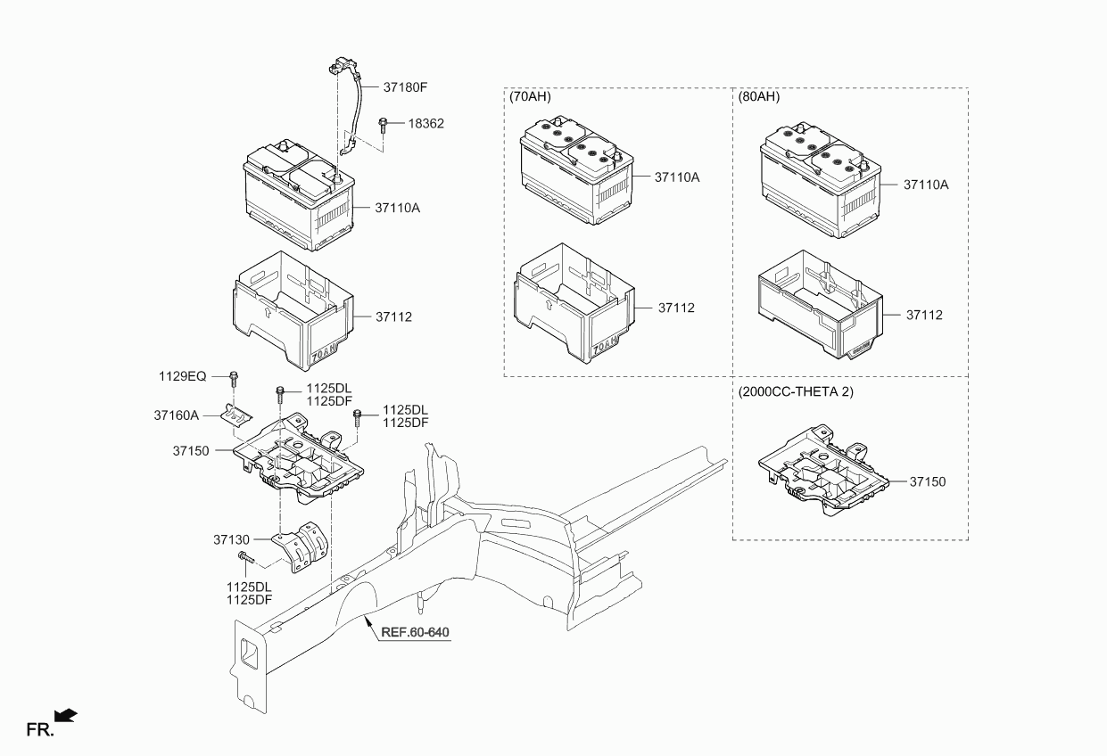 KIA 371102W810 - Akumulator  www.molydon.hr