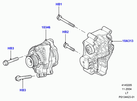 Land Rover LR008860 - Alternator www.molydon.hr