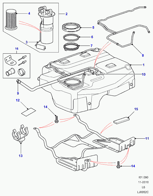 Rover WFL000010 - Filter za gorivo www.molydon.hr