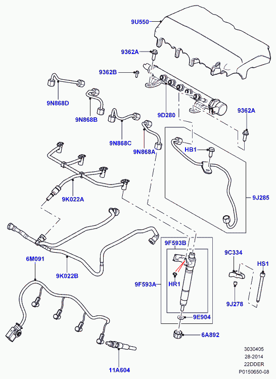 Rover LR001302 - Grijač za paljenje www.molydon.hr