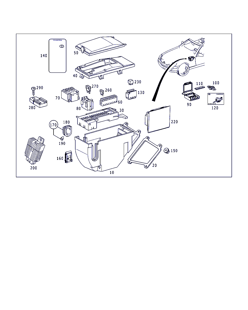 Mercedes-Benz A 027 545 81 32 - Relej, zaustavljac ventilatora hladnjaka www.molydon.hr