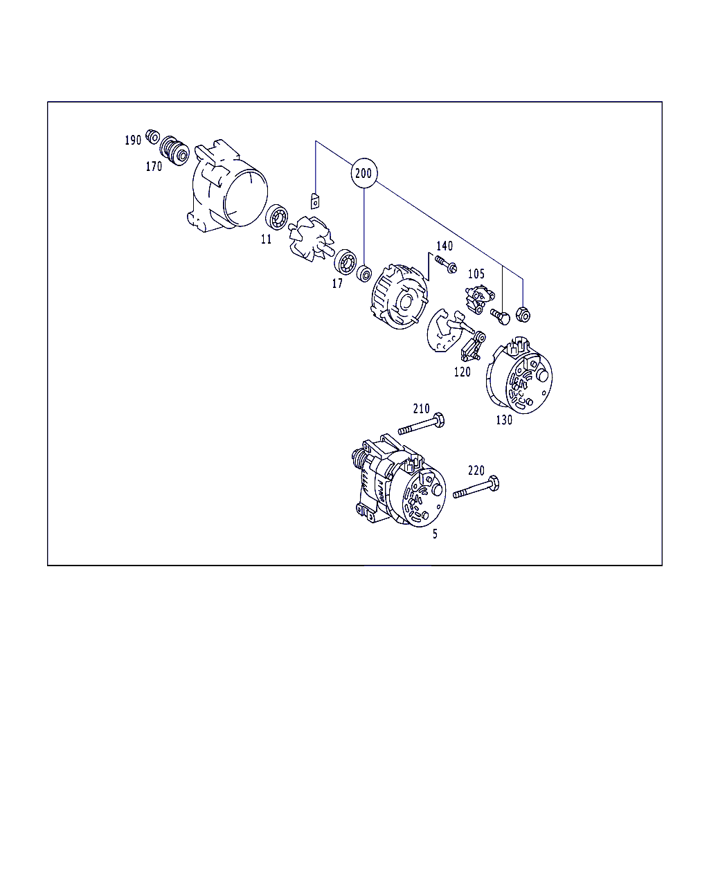 Mercedes-Benz A 011 154 82 02 - Alternator www.molydon.hr