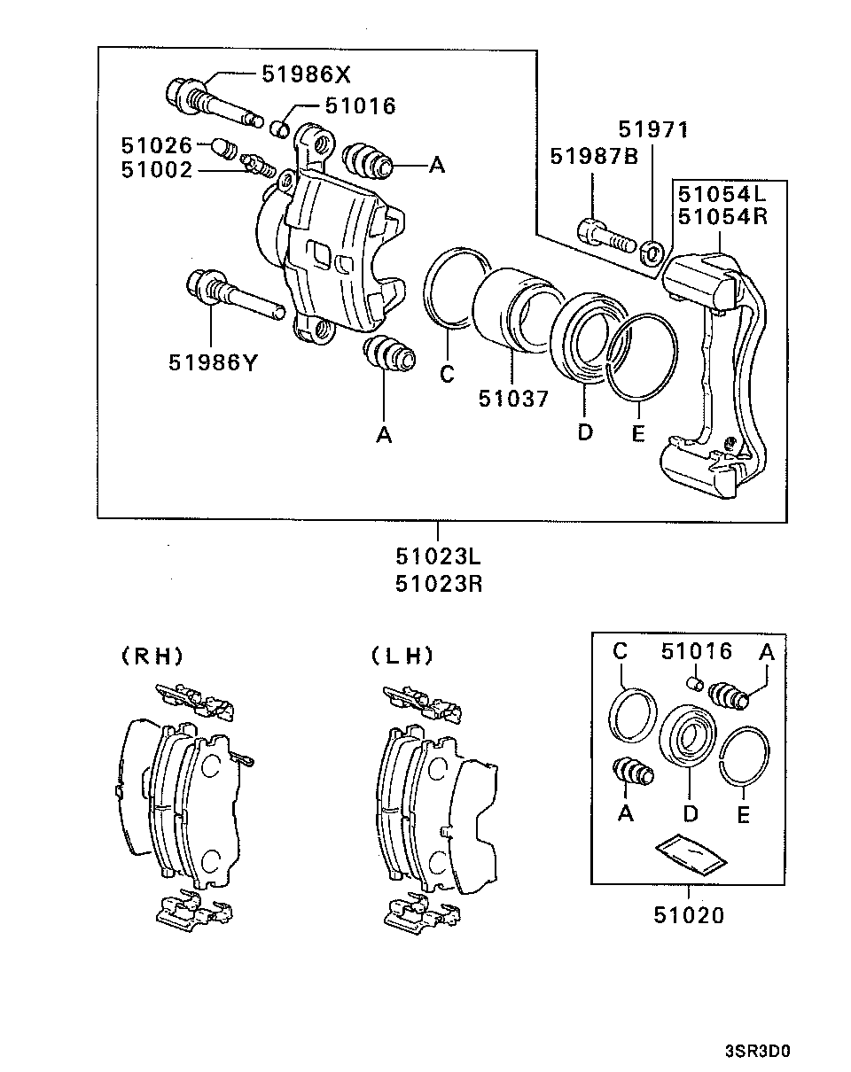 Mitsubishi MB699706 - Kočione čeljusti www.molydon.hr