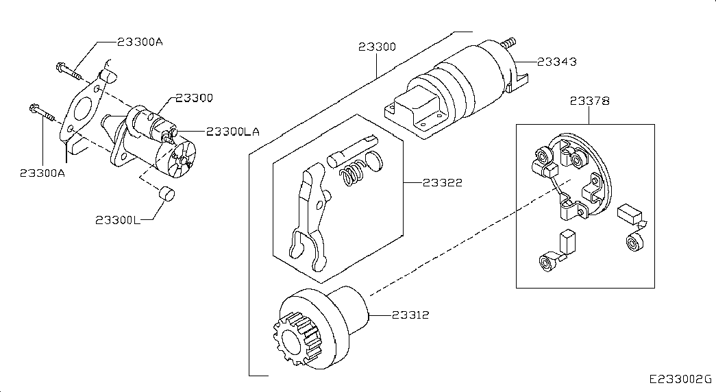 RENAULT 23300BC20B - Starter www.molydon.hr