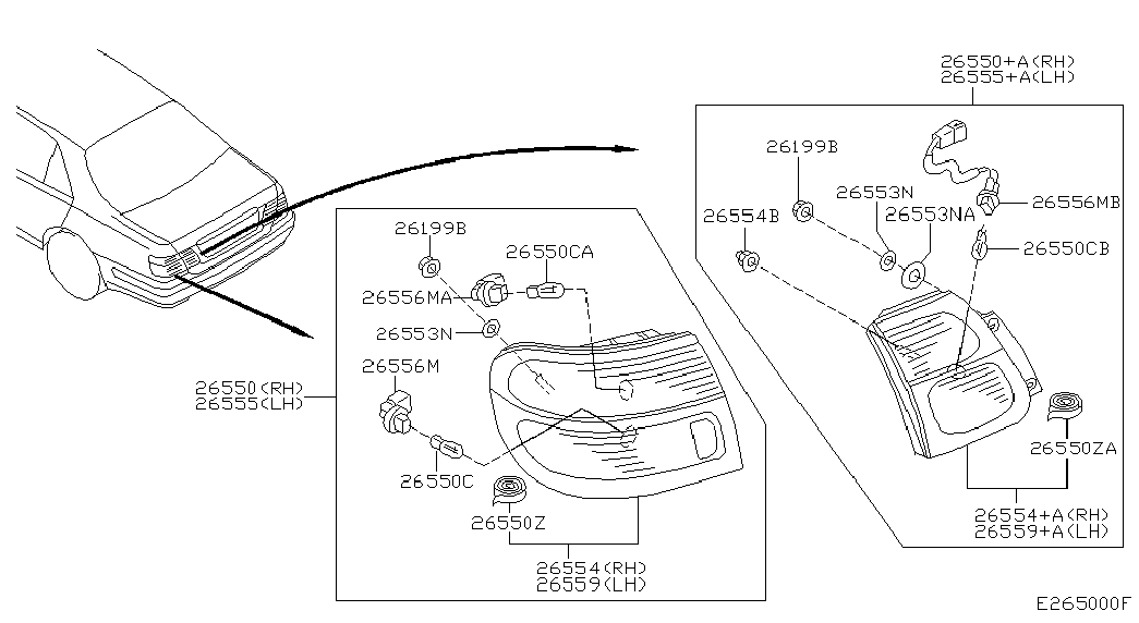 NISSAN 2626189941 - Žarulja, svjetlo za dnevnu voznju www.molydon.hr