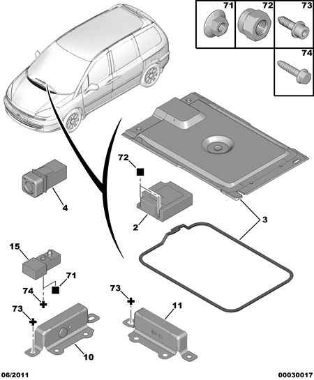 PEUGEOT 6546 H0 - Natezač remena, klinasti rebrasti remen  www.molydon.hr