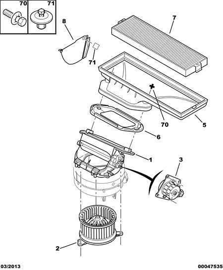 CITROËN 6441 K9 - Usisni ventilator, zrak kabine/unutrasnjeg prostora www.molydon.hr