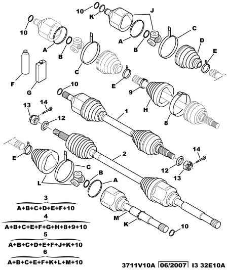 PEUGEOT 3279.15 - DRIVE SHAFT REPAIR KIT; LEFT www.molydon.hr