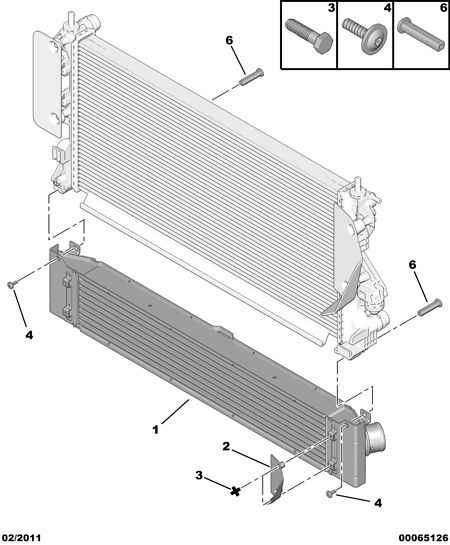 CITROËN 0384.K1 - Intercooler, hladnjak www.molydon.hr