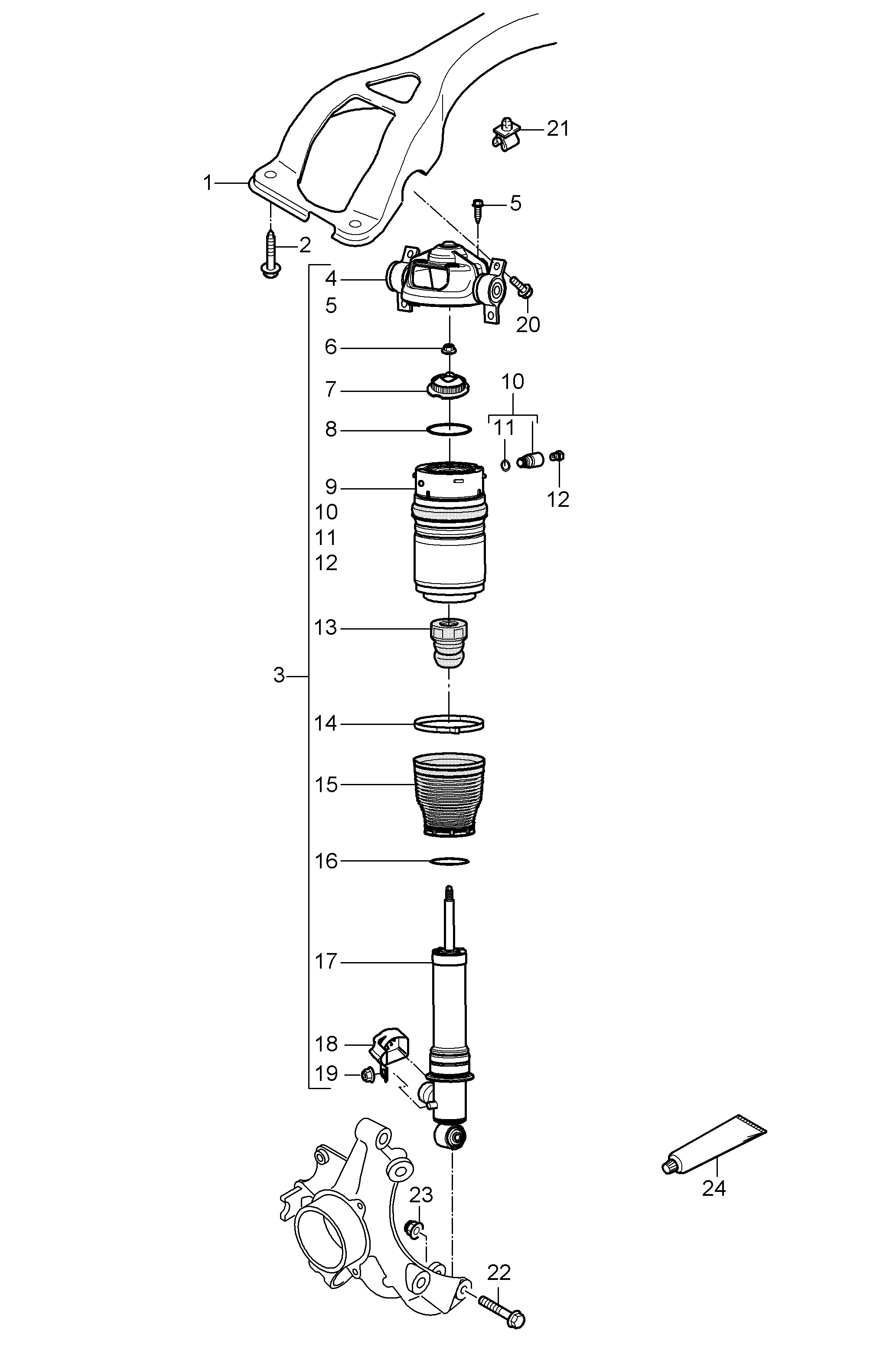 Porsche 955 333 051 60 - Shock absorbers www.molydon.hr