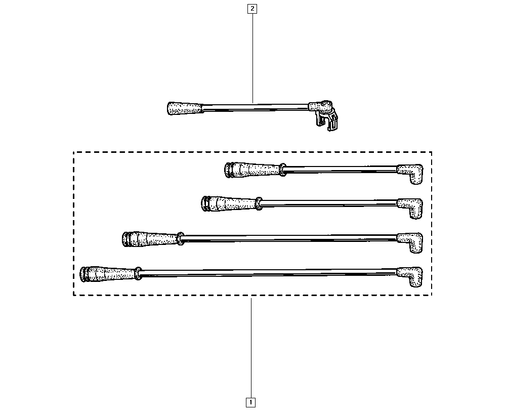 RENAULT 77 00 742 835 - Set kablova za paljenje www.molydon.hr