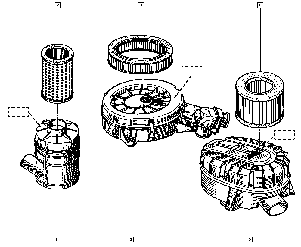 Chrysler 8933001795 - Filter za zrak www.molydon.hr