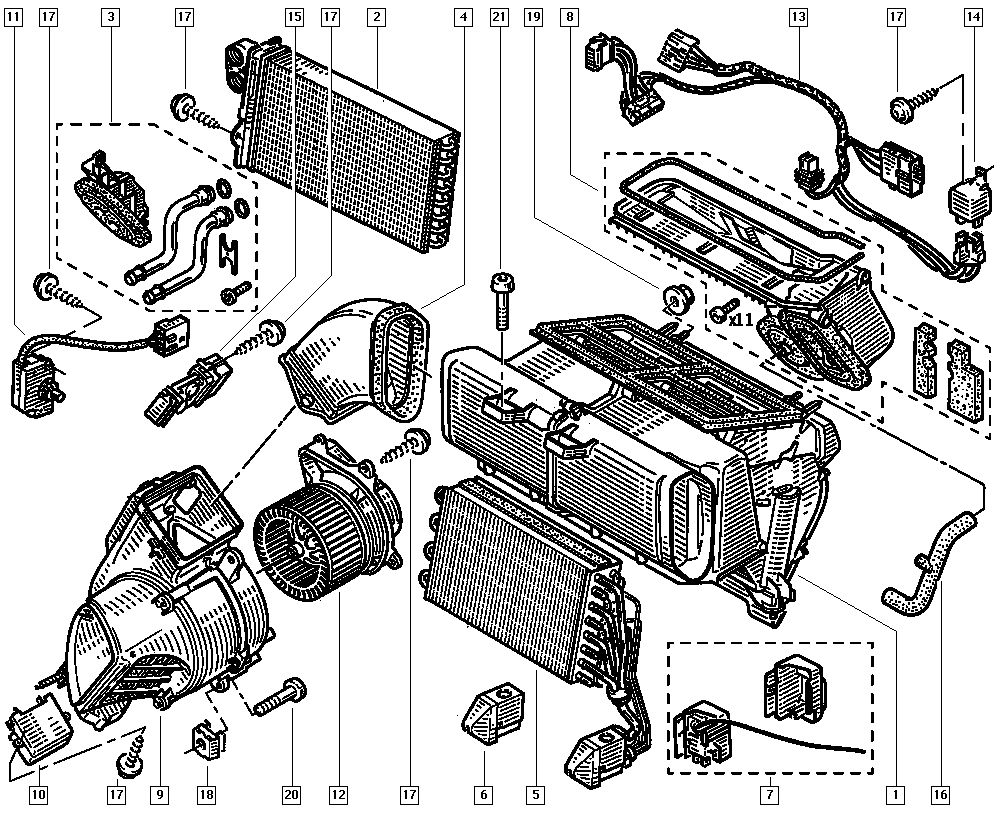 Opel 7701048969 - Ventilator kabine/unutrasnjeg prostora www.molydon.hr