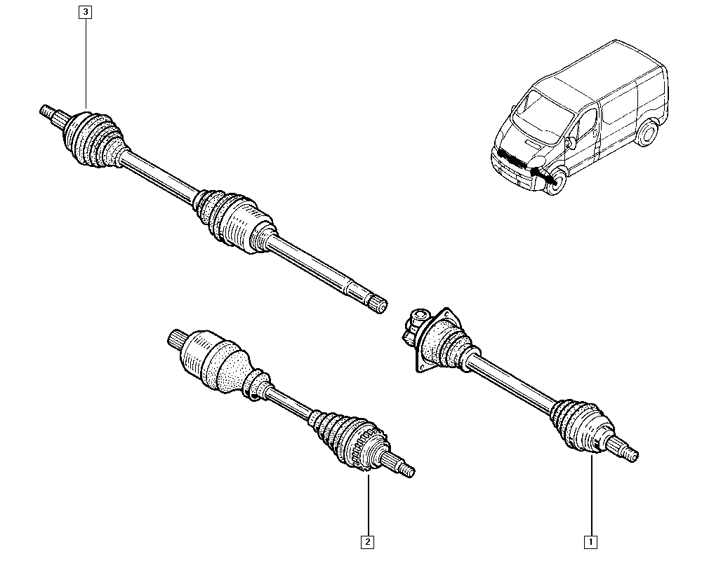 Opel 39100-2150R - Pogonska osovina www.molydon.hr