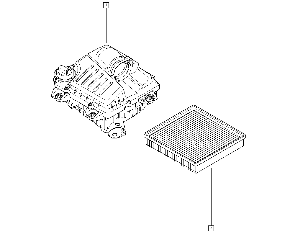 RENAULT 16 54 645 56R - Filter za zrak www.molydon.hr