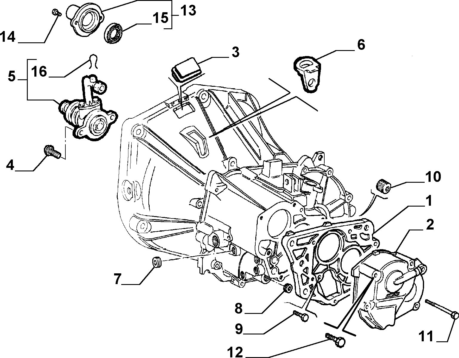 FIAT 55184041 - Pomoćni cilindar, kvačilo www.molydon.hr